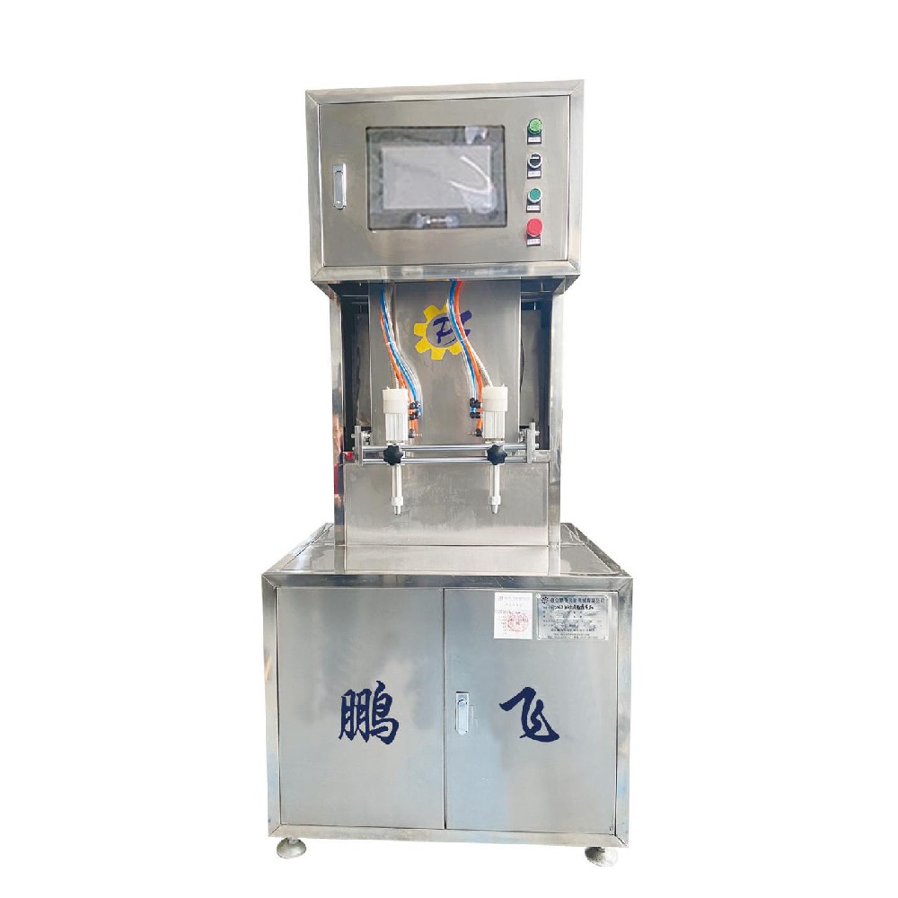 半自動(dòng)雙頭油脂灌裝機(jī)（小包）