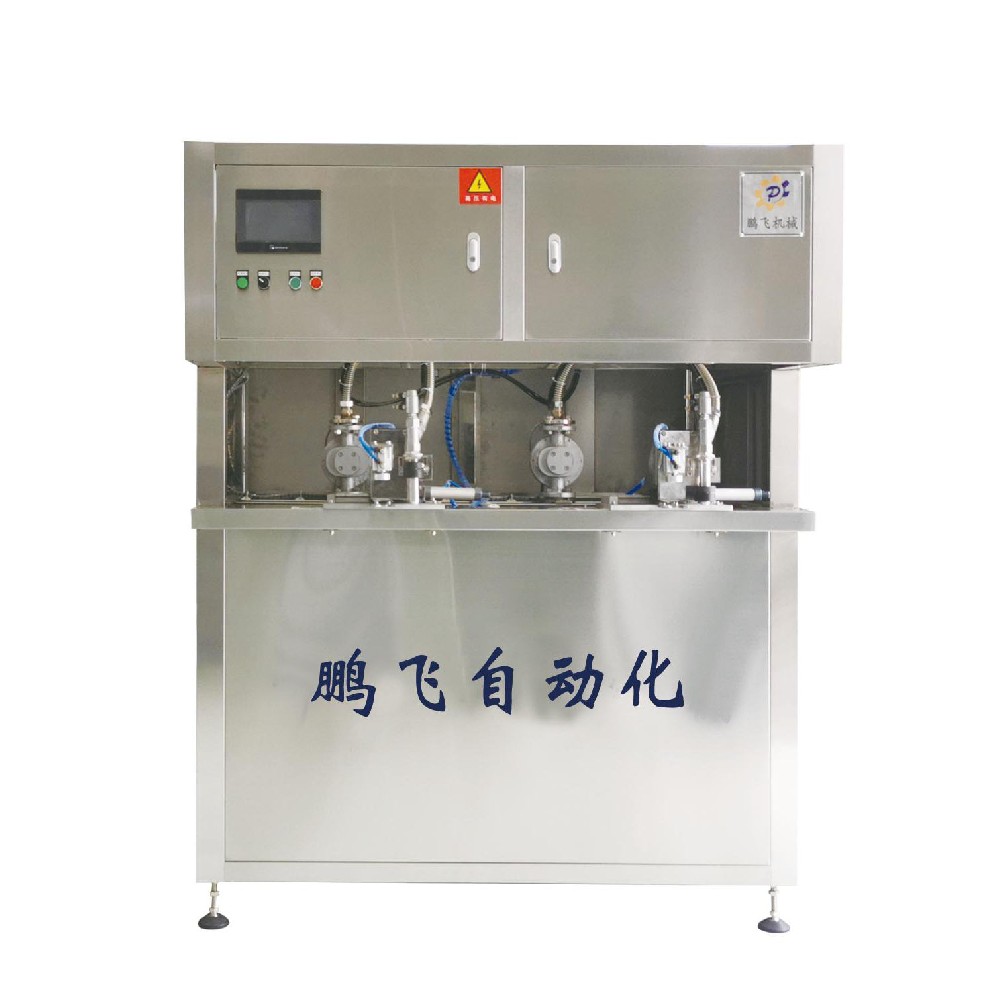 半自動(dòng)雙頭油脂灌裝機(jī)（軟包）